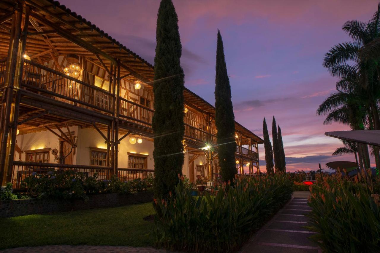 Hotel Casa San Carlos Lodge Pereira Combia Exterior foto